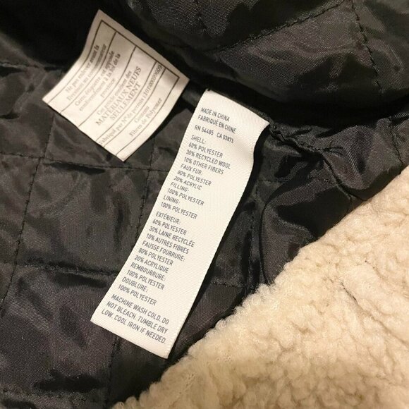 American Eagle Outfitters Womens Size Small Plaid Wool Blend Jacket Coat - Picture 10 of 16